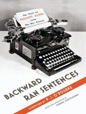 cover image of Backward Ran Sentences